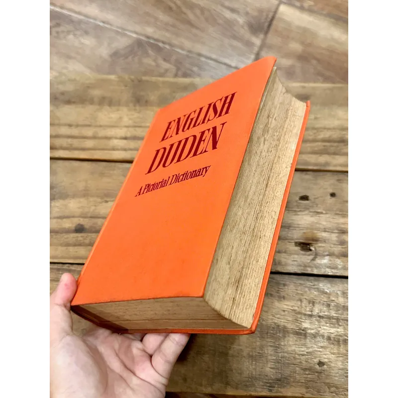 English Duden - A Pictorial Dictionary 1960s (Sách Hiếm/Sưu Tầm) 737243