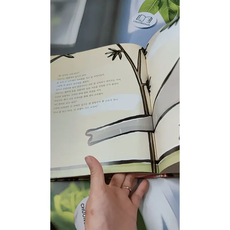 [Tặng nẹp góc] Truyện thiếu nhi Hàn Quốc: Moyamo Anu 57 -  모야모 아누와: 허풍쟁이 거미 아난시의 흔들 모자 춤; 732062