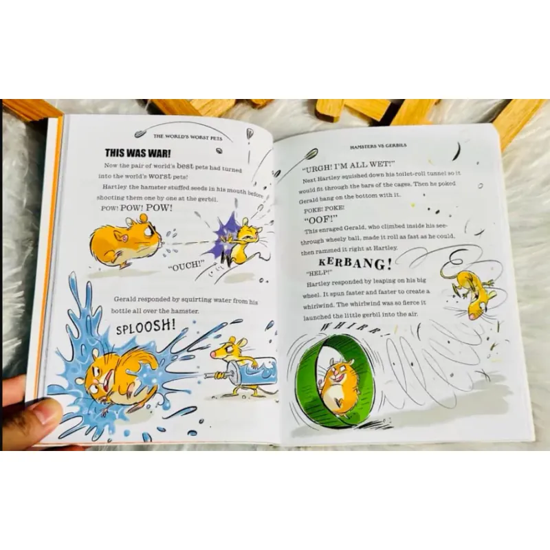 Sách - The world's worst children 7 cuốn, bản mới nhất tặng file nghe 3/7 cuốn 946392