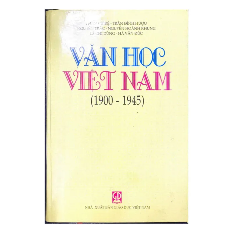 Văn học Việt Nam 1900- 1945 786184