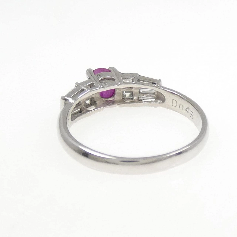 Nhẫn Star Ruby PT900 0.86CT - Hàng hiệu Chính hãng 851816