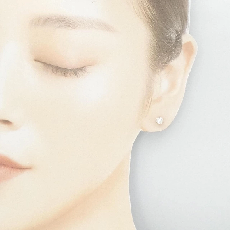 K18PG/ST Bông tai kim cương 0.308CT 0.331CT H SI1 3EXT-EXT - Hàng hiệu Chính hãng 874108