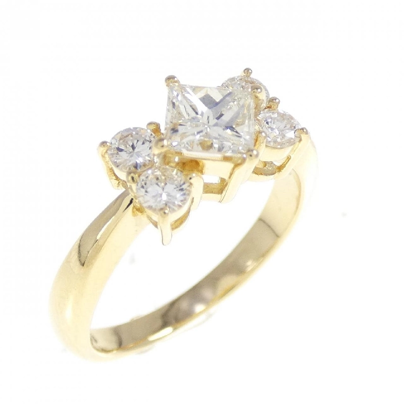 Nhẫn kim cương 750YG 0.55CT 668911