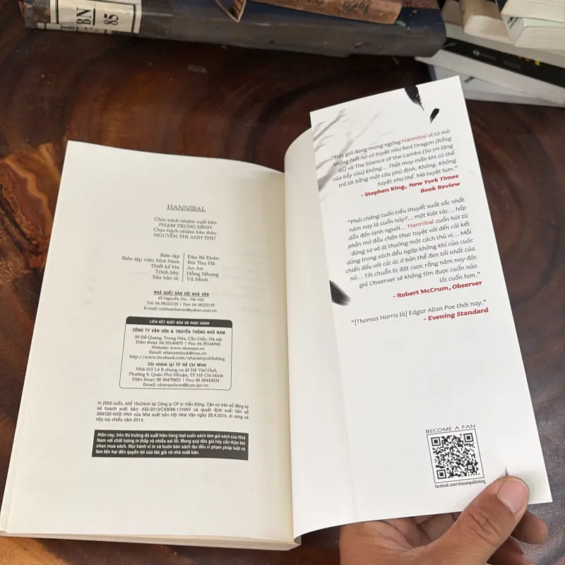 II Combo: Thomas Harris - Rồng Đỏ & Hannibal - 2014 1039608