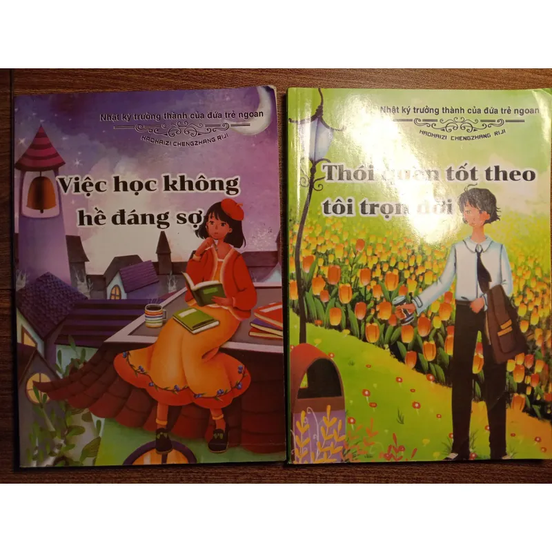 Combo 2 sách nhật ký trưởng thành của đứa trẻ ngoan 559305