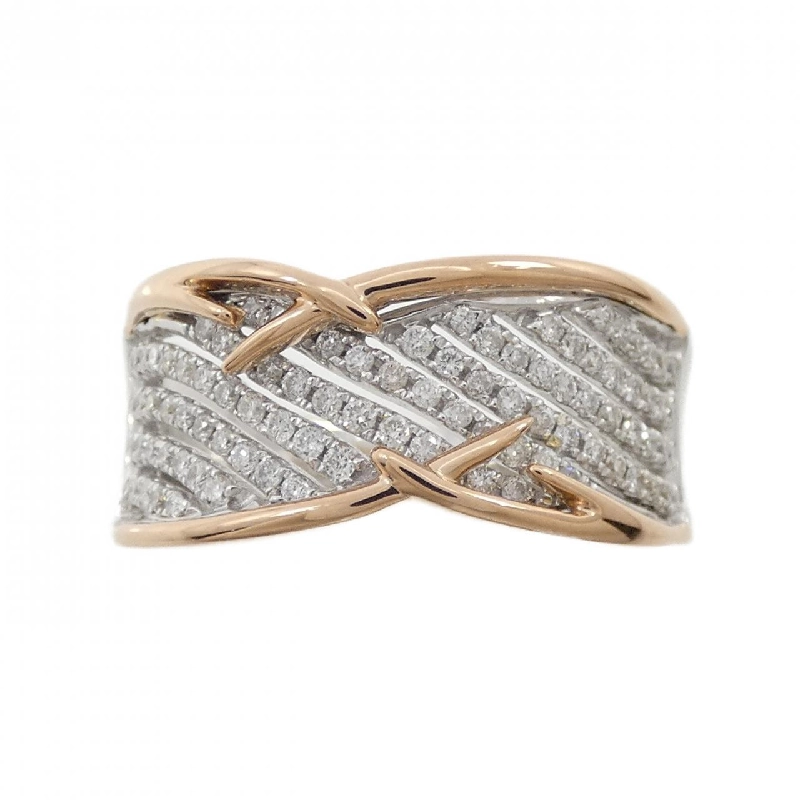 Nhẫn kim cương K18PG/K18WG 0.40CT 672559