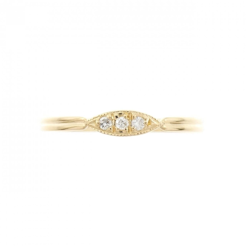 Nhẫn kim cương K18YG 0.03CT - Hàng hiệu Chính hãng 851005