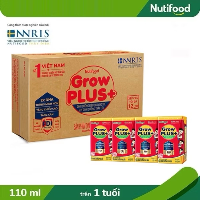 Sữa Nuti grow plus 110ml 311111