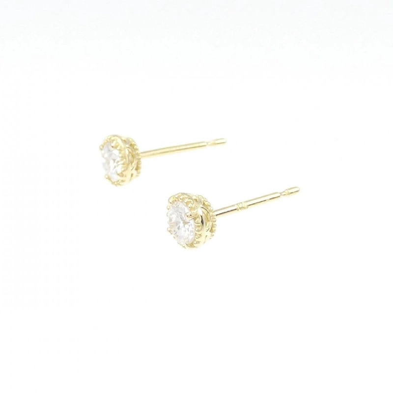 K18YG/ST Bông tai kim cương 0.202CT 0.216CT G SI1 Tốt - Hàng hiệu Chính hãng 874111