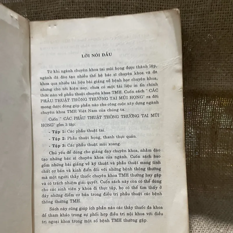 Các Phẫu Thuật Thông Thường Tai Mũi Họng -Các Phẫu Thuật Mũi Xoang 926160