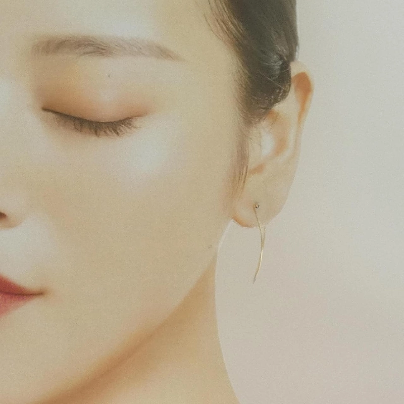 Bông tai K10YG Agat - Hàng hiệu Chính hãng 846246