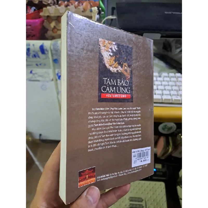 Tam bảo cảm ứng yếu lược lục Thích Thiền Tâm mới 90% ố nhẹ 2009 TÂM LINH - TÔN GIÁO - THIỀN HCM1709 560063
