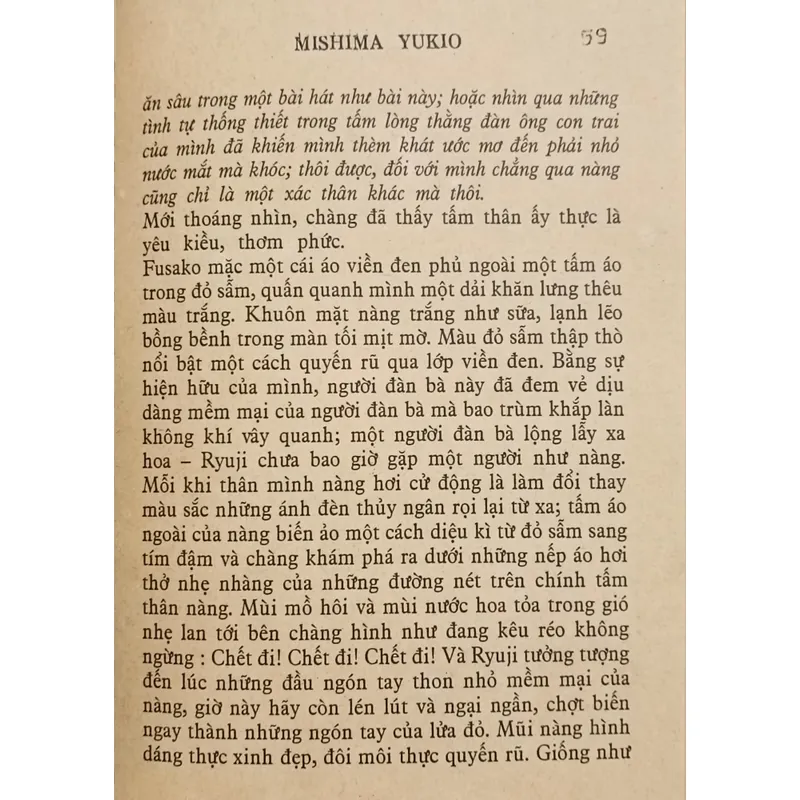 Chiều hôm lỡ chuyến (Yukio Mishima) 594460