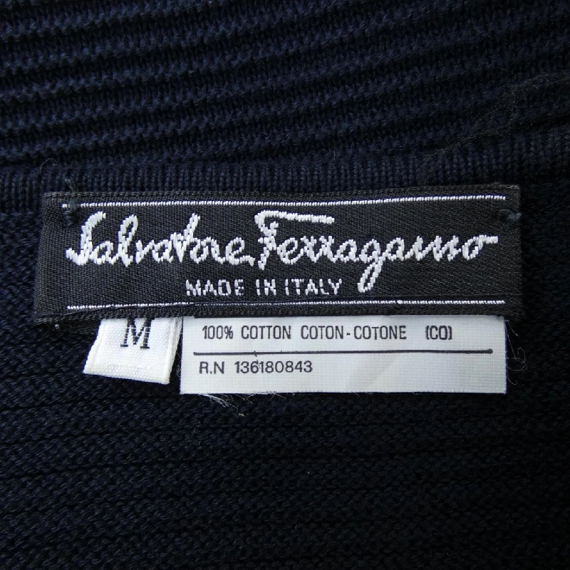 【Coupon対象】【Vintage】Salvatore Ferragamo SALVATORE FERRAGAMO Áo len 640842