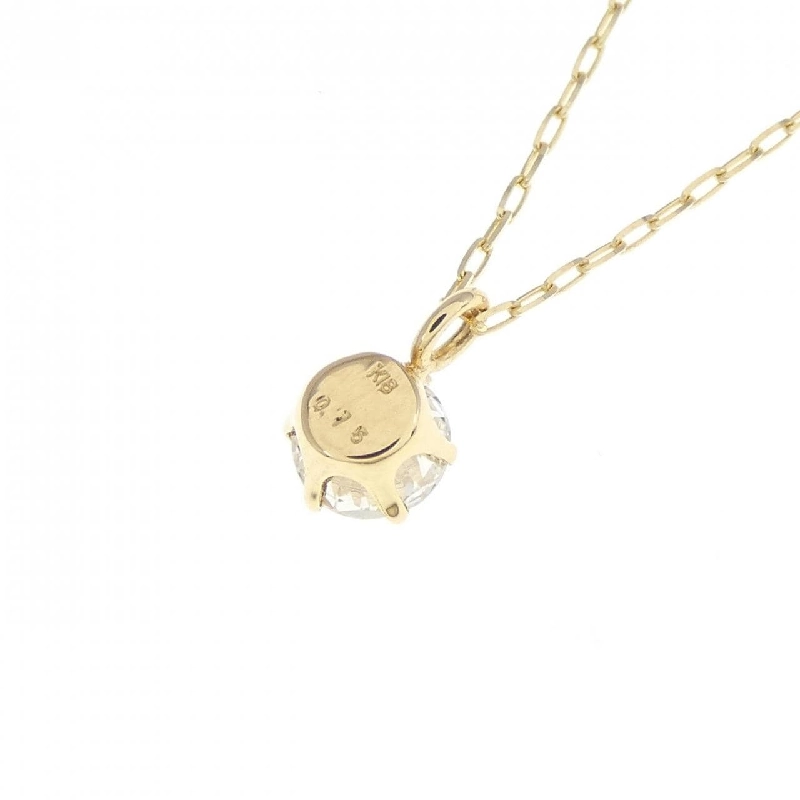 K18YG Solitaire Dây chuyền kim cương 0.15CT - Hàng hiệu Chính hãng 862467