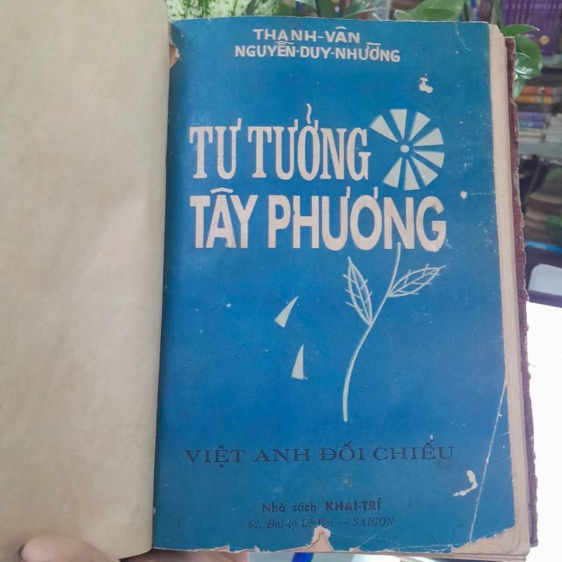 TƯ TƯỞNG TÂY PHƯƠNG - THANH VÂN 494501