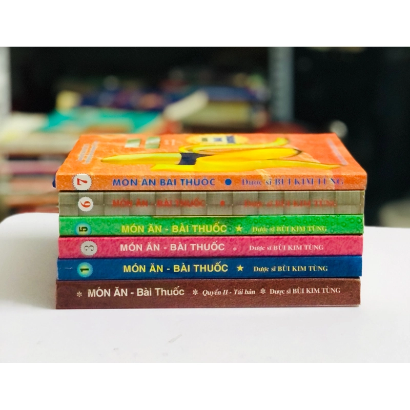 📚 BỘ 6 CUỐN MÓN ĂN BÀI THUỐC - DS. BÙI KIM TÙNG (Tập 1, 2, 3, 5, 6, 7) 503188