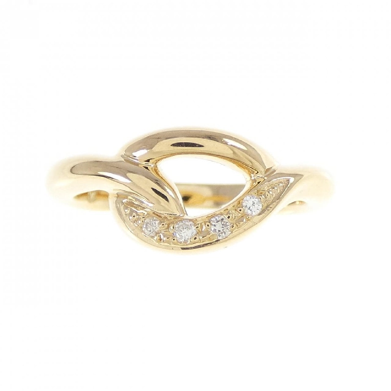 Nhẫn kim cương K18YG 669262