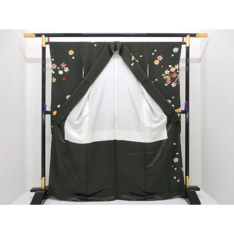 振袖 久保耕 きもの・長襦袢 ２点セット - Hàng hiệu Authentic 877427