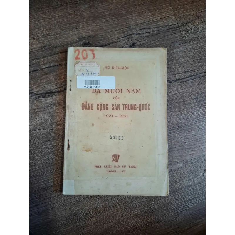 Ba mươi năm của Đảng Cộng sản Trung Quốc (1921 - 1951) - Hồ Kiều Mộc - Lịch sử/Chính trị 714776