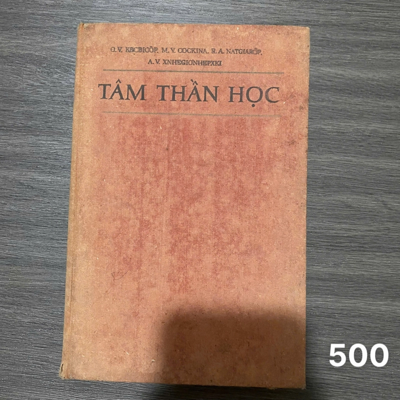 Tâm thần học - Phạm Văn Đoàn & Nguyễn Văn Siêm dịch#HATRA 545483