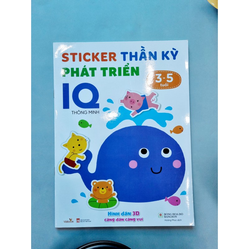 Sticker Thần Kỳ - Phát Triển IQ - Thông Minh (3-5Tuổi) 142422