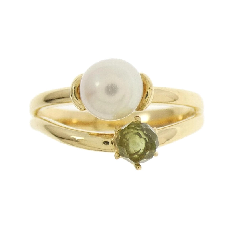 Nhẫn ngọc trai Akoya K18YG 5.2mm 669009