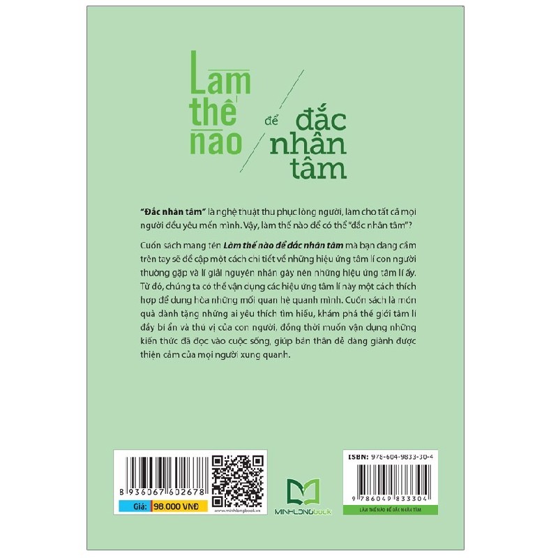 Làm Thế Nào Để Đắc Nhân Tâm - Khâu Lệ Lệ, Bàng Kiến Xuân 150668