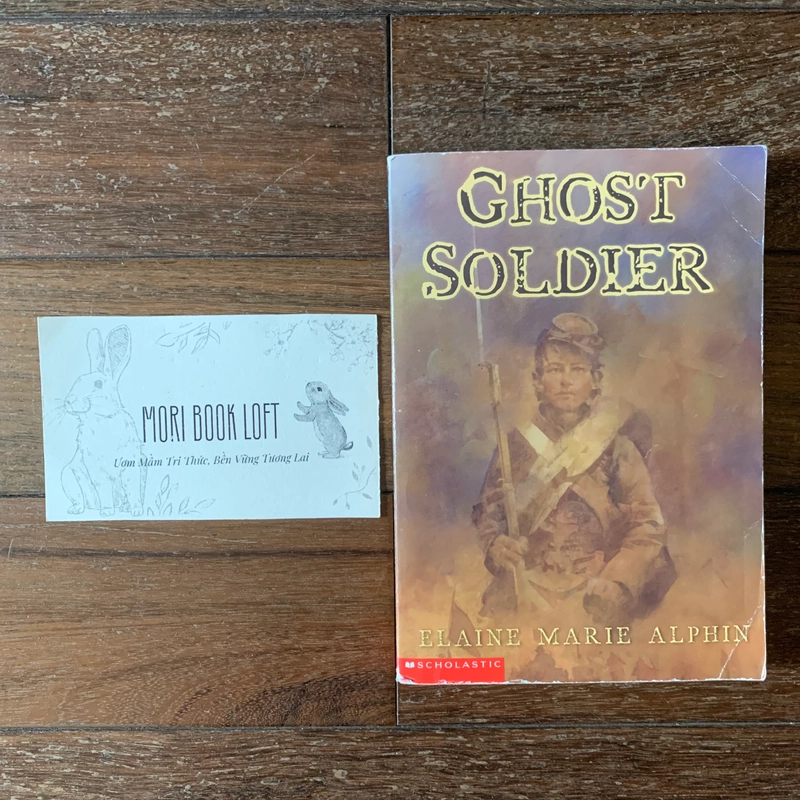 Sách ngoại văn Ghost Soldier – Elaine Marie Alphin, Used, trình độ B1-B2 498792
