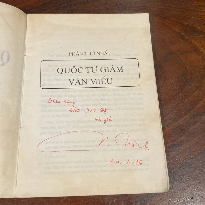 QUỐC TỬ GIÁM VÀ TRÍ TUỆ VIỆT (XB 1995) 492974