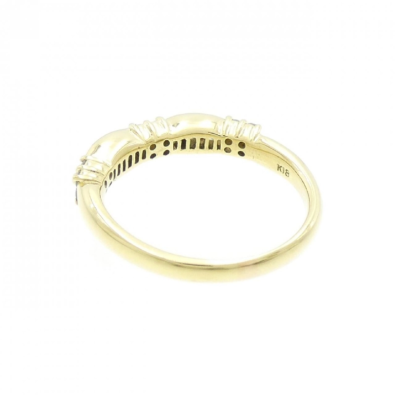 Nhẫn kim cương K18YG 0.35CT 673466