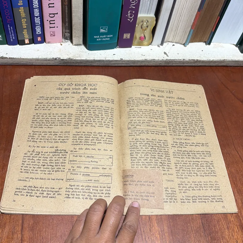 II Phụ Bản Khoa Học Phổ Thông: Kỹ Thuật Sản Xuất Các Loại Nước Chấm - 1981 960374