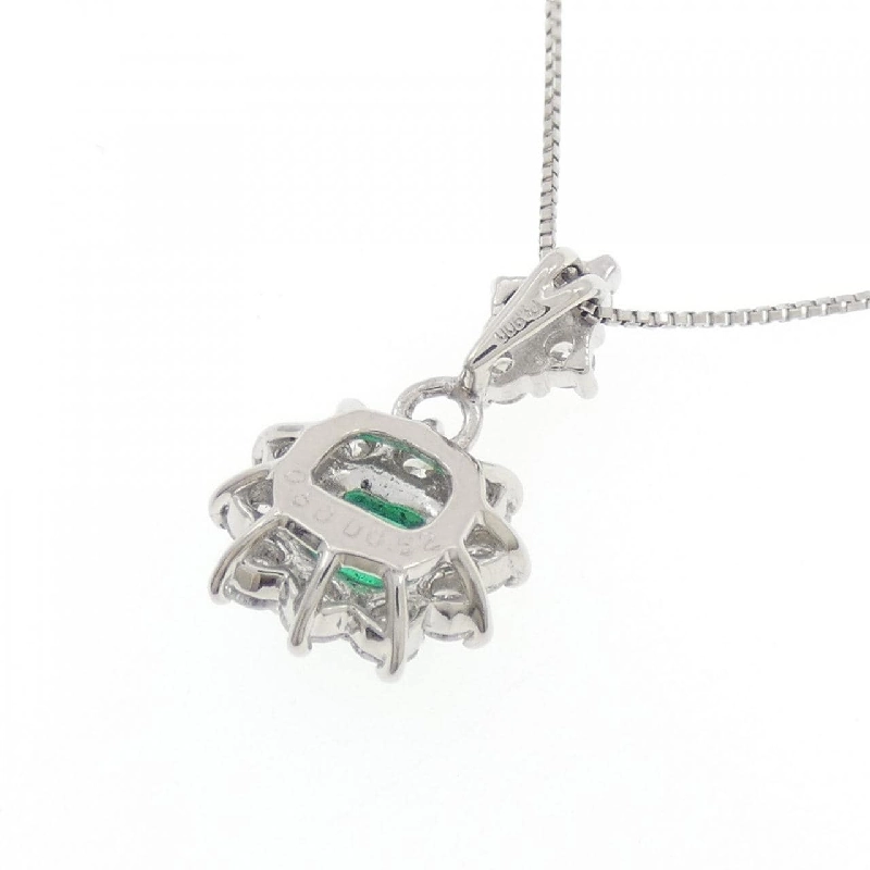 Dây chuyền Emerald PT900/PT850 0.50CT - Hàng hiệu Chính hãng 858126