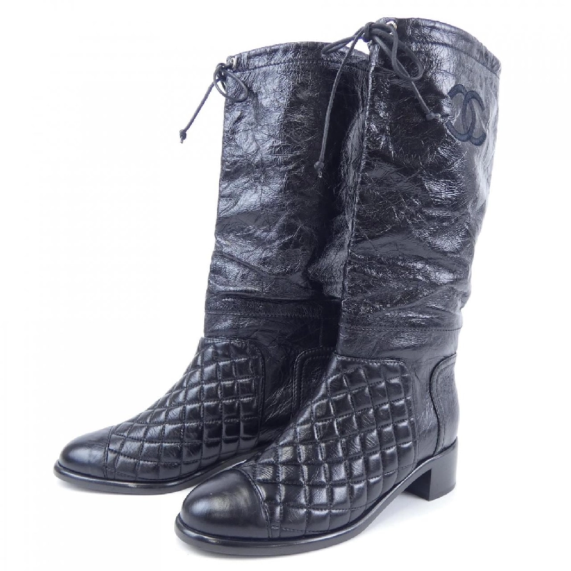 【Khuyến mãi】Giày bốt CHANEL 664557