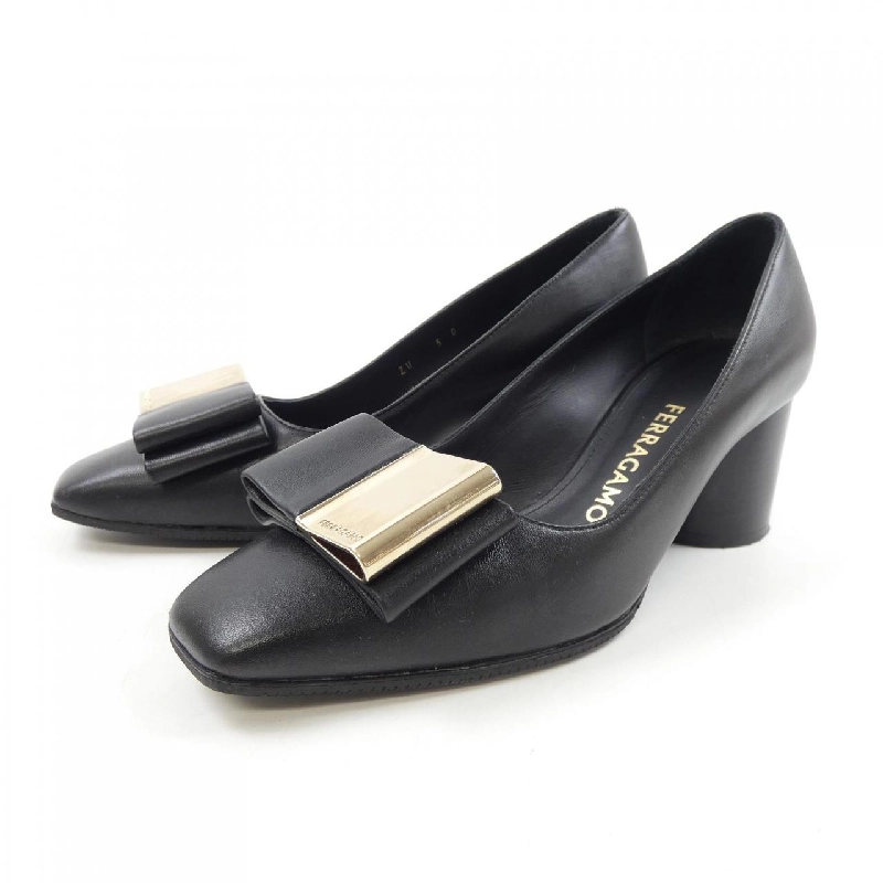 【Mã giảm giá】Giày cao gót FERRAGAMO 662515