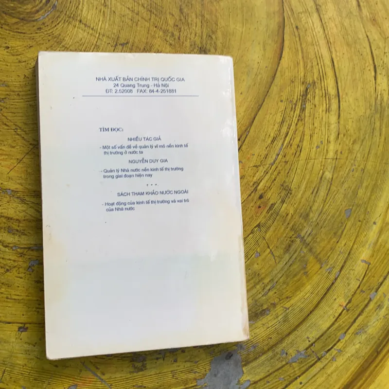 TRÌNH TỰ TỰ DO HOÁ KINH TẾ 1995 747259