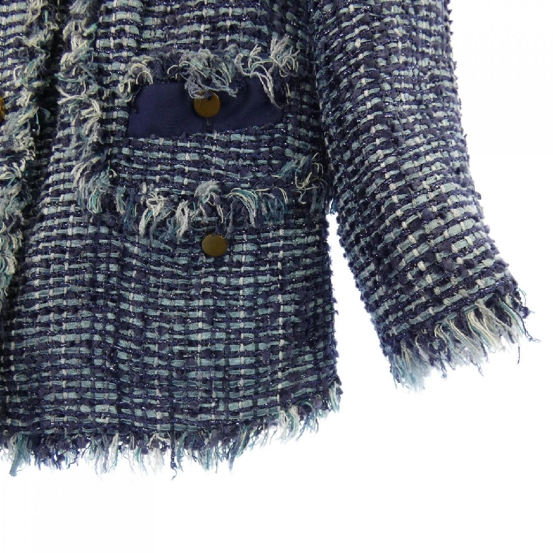 Jacket không cổ TORY BURCH 630633