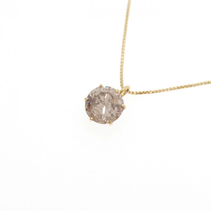 Dây chuyền kim cương K18YG 0.5CT - Hàng hiệu Chính hãng 859830