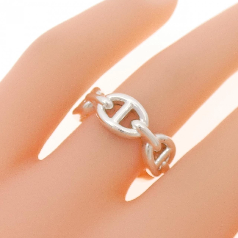 Nhẫn Hermès Chaine d'Ancre - Hàng hiệu Authentic 840060