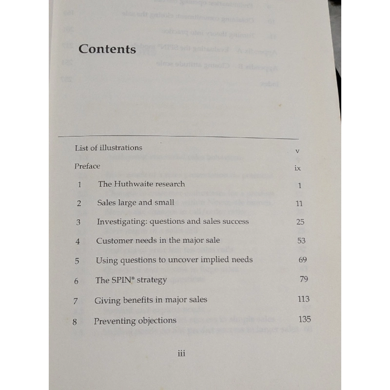 Spin selling - Neil Rackham 796146