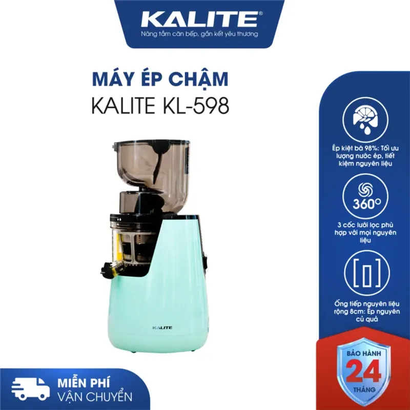 Máy ép chậm KALITE KL-598 cao cấp, sản xuất Thái Lan 593907