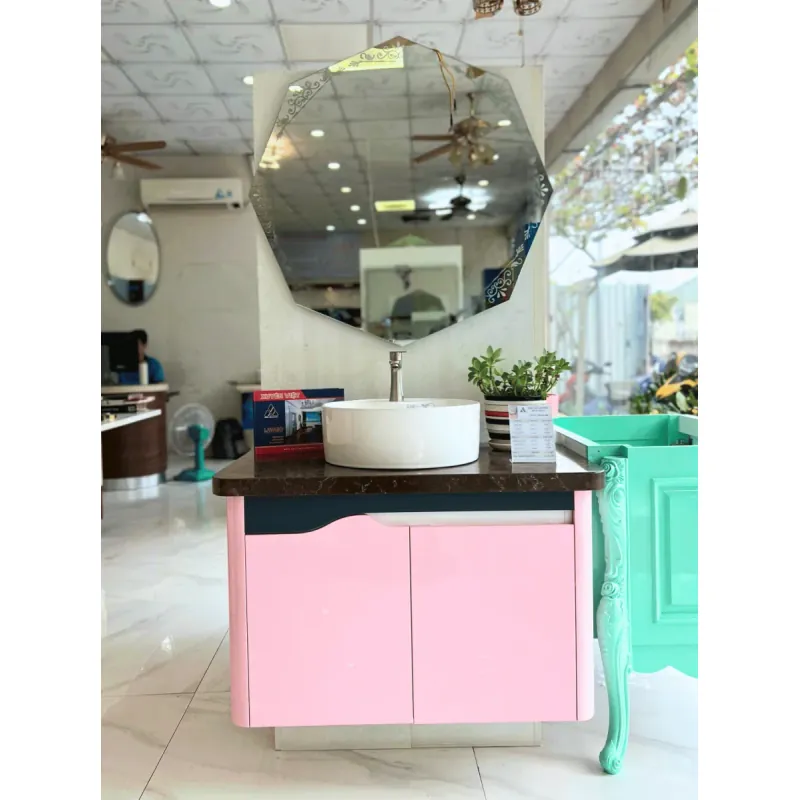 Tủ LAVABO nhựa PVC đặc dày 18mm 796612