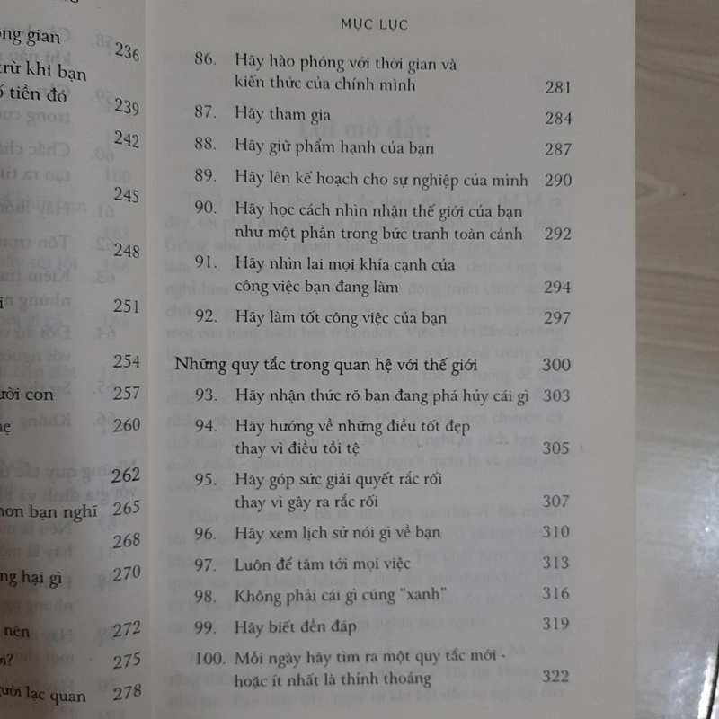 Những quy tắc trinh cuộc sống 323600