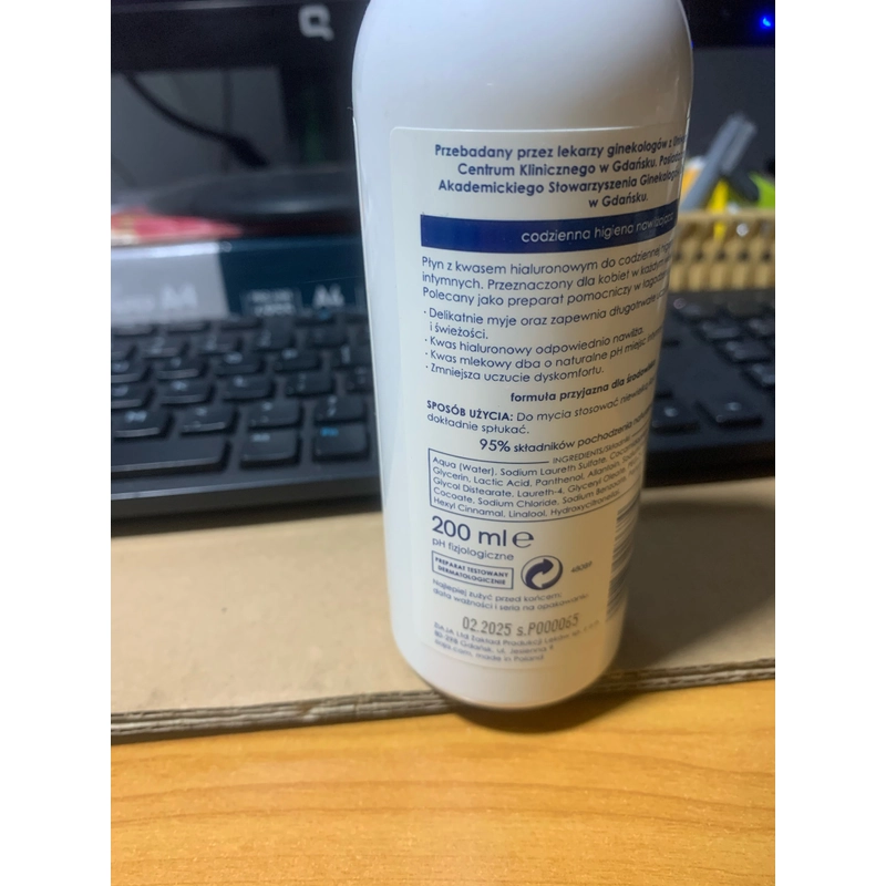 Dung dịch vệ sinh Ziaja Intima (xanh đậm) 200ml chính hãng nguyên tem 272868