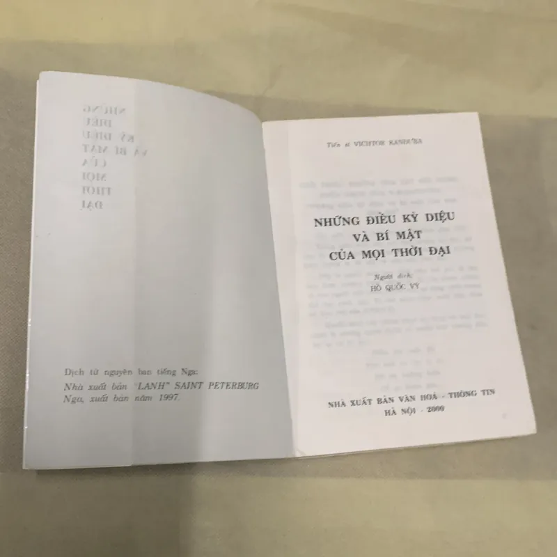 NHỮNG ĐIỀU KỲ DIỆU VÀ BÍ MẬT CỦA MỌI THỜI ĐẠI 740008