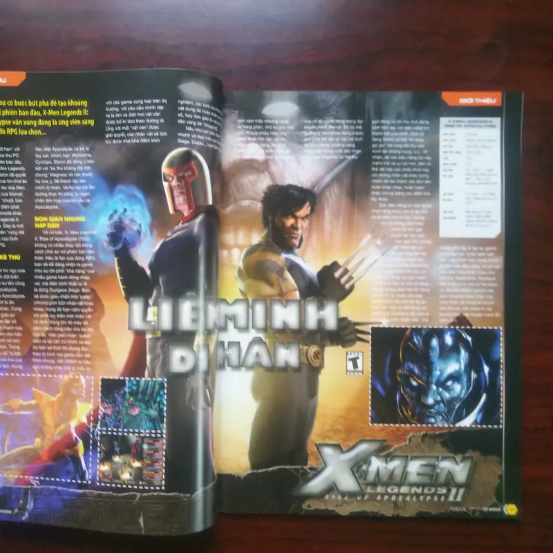 Thế Giới Game - Số 24 - Xmen X-men Legend + Farcry [Tạp Chí Game] Poster 1036348