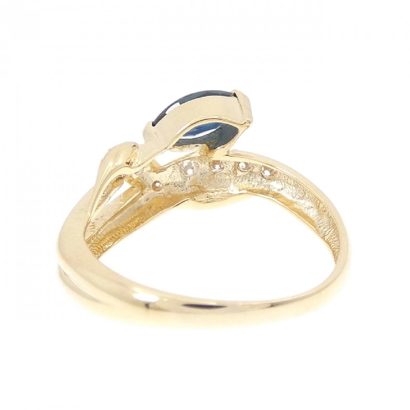 Nhẫn Sapphire K18YG 0.43CT 670243