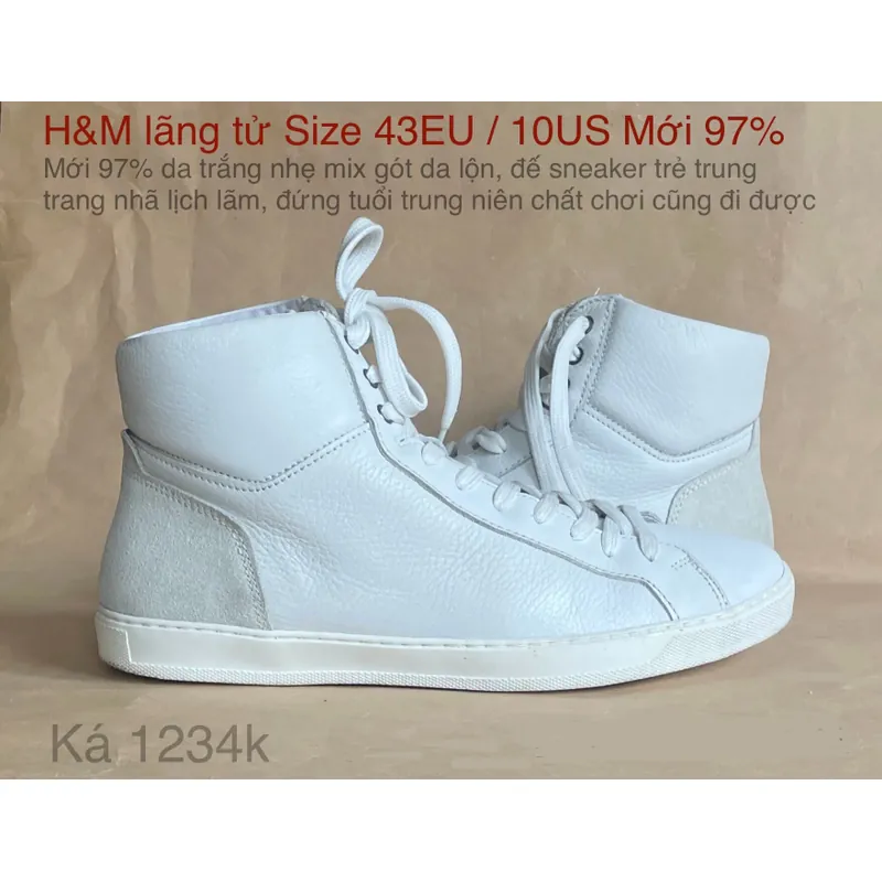 H&M bạch mã hoàng tử Size 43EU/10US Mới 97% 638412