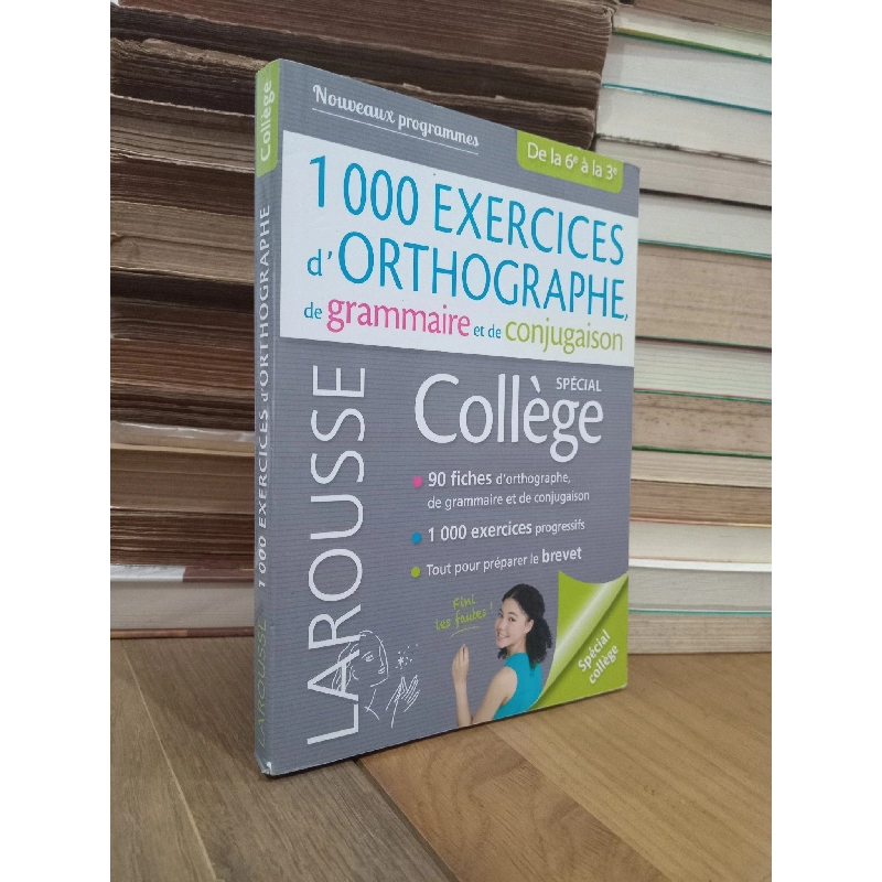 1000 exercices d'orthographe, de grammaire et de conjugaison - Larousse 779663