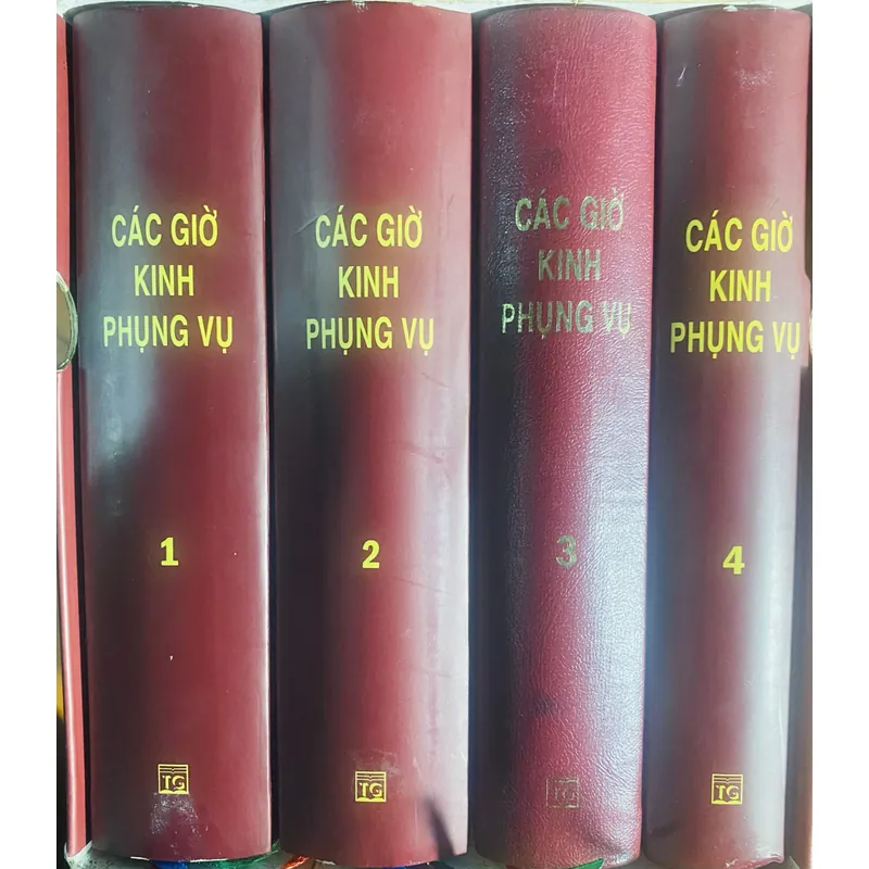 Trọn bộ Các giờ Kinh Phụng vụ - có bao da 594048